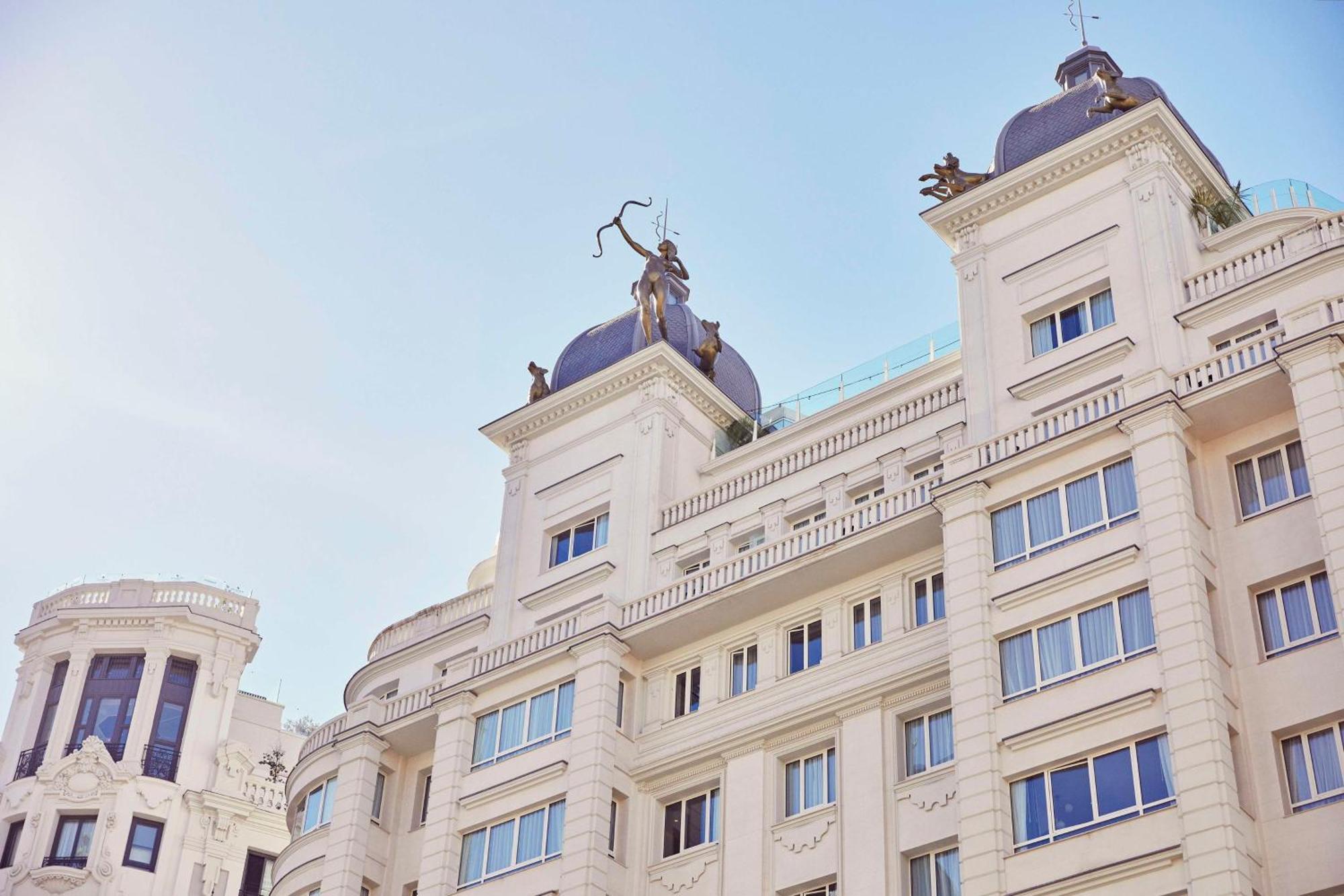 Hotel Hyatt Centric Gran Via Madrid Esterno foto The hotel in 2014