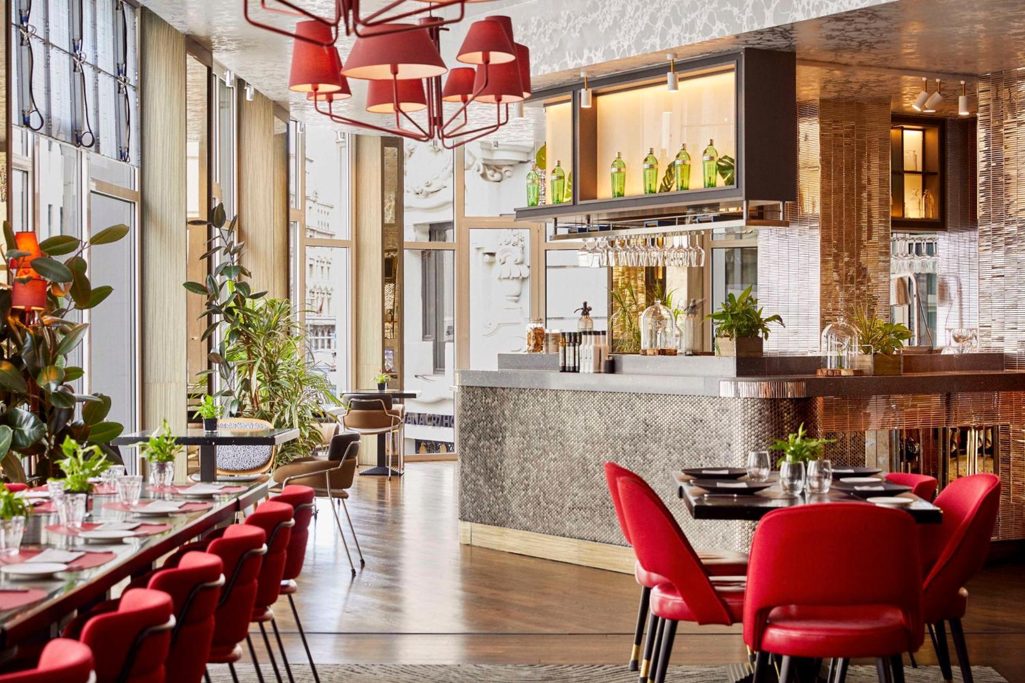 Hotel Hyatt Centric Gran Via Madrid Esterno foto The restaurant