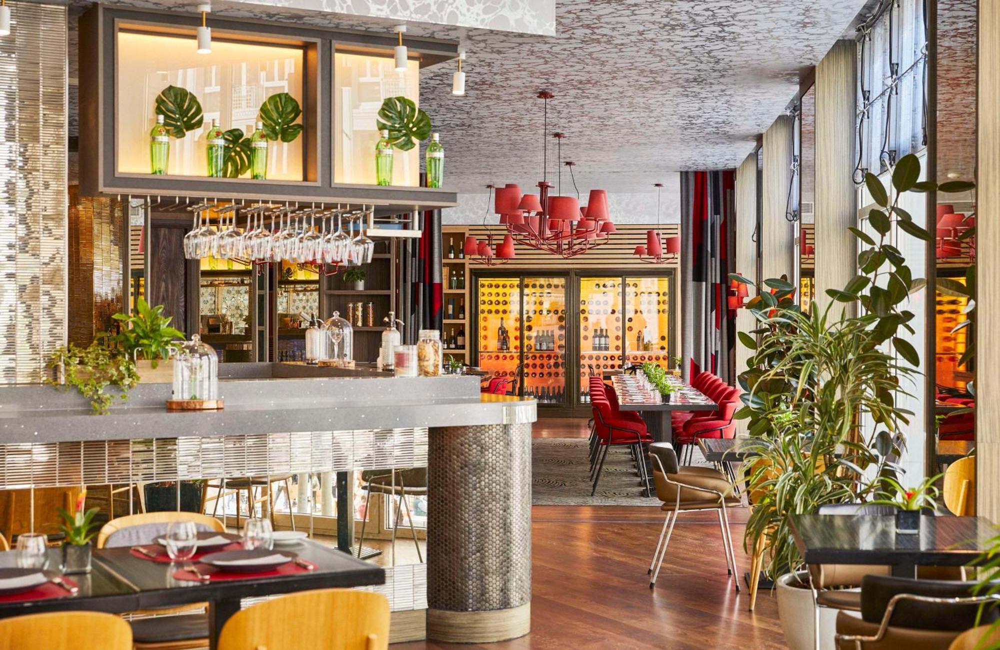 Hotel Hyatt Centric Gran Via Madrid Esterno foto Restaurant