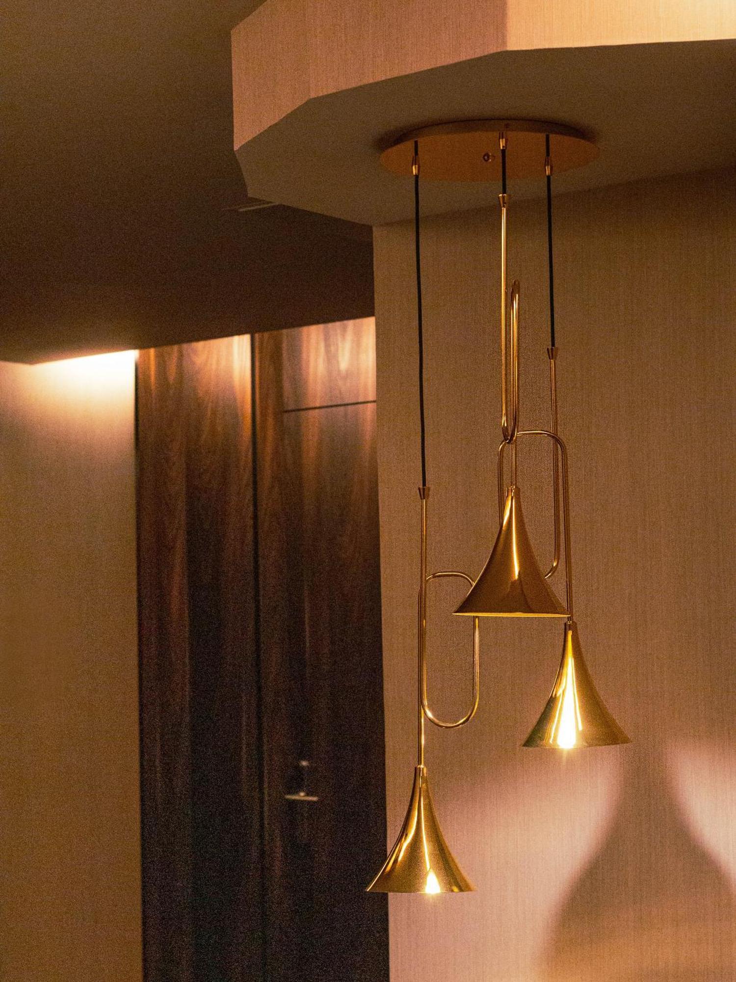 Hotel Hyatt Centric Gran Via Madrid Esterno foto A contra-trombone